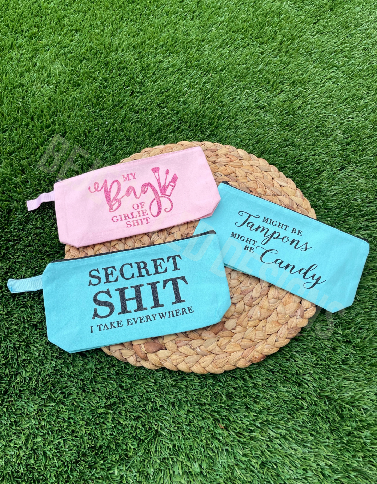 Funny Quote Cosmetic Bags