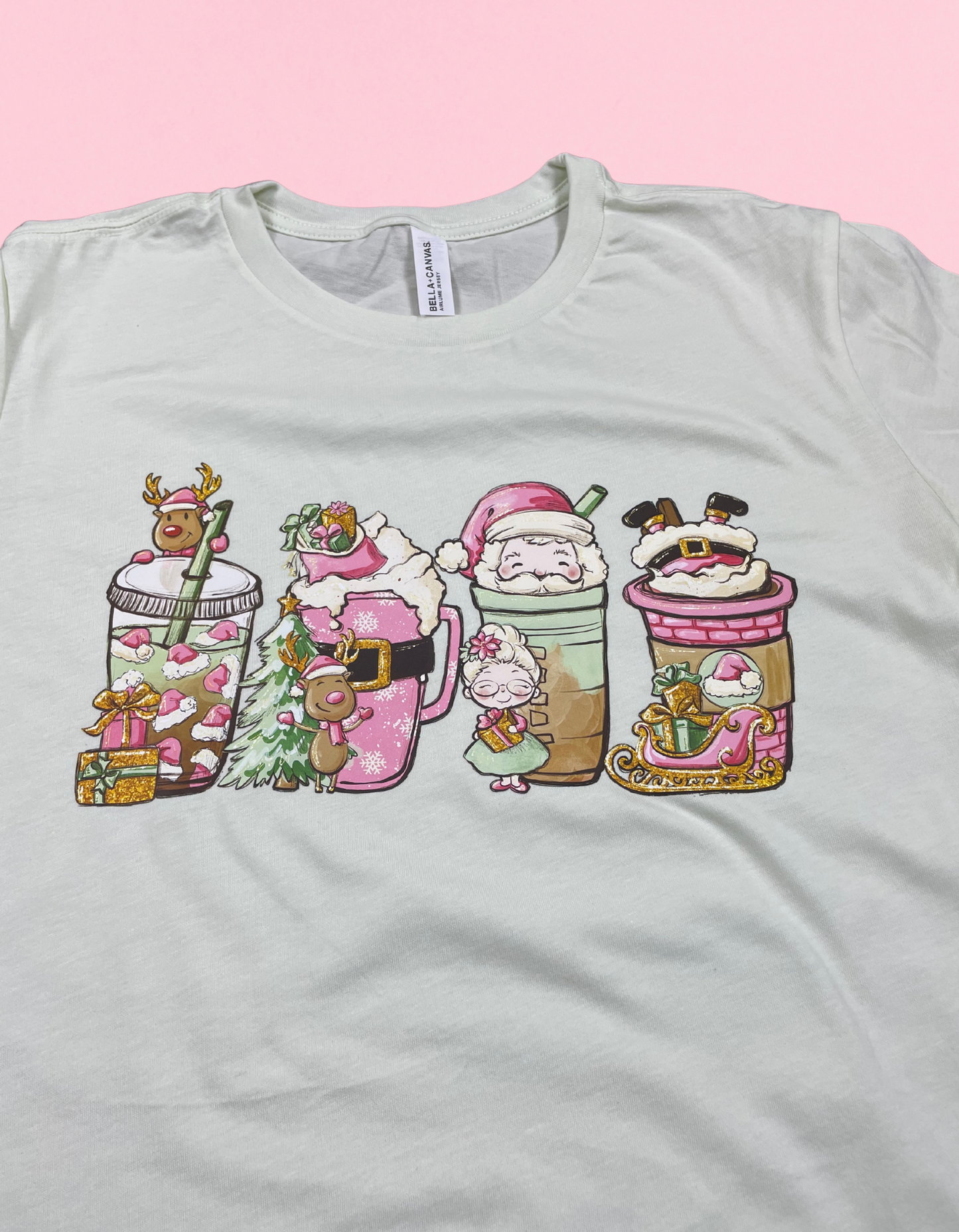 Pink Coffee Shirt