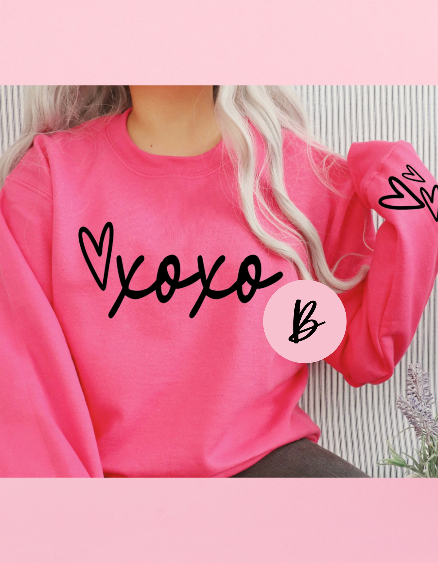 Xoxo Crewneck Sweatshirt