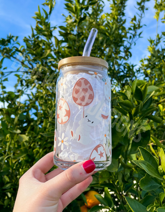 Bunny Balloon Beer Can