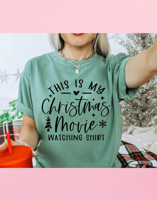 Christmas Movie Watching Shirt